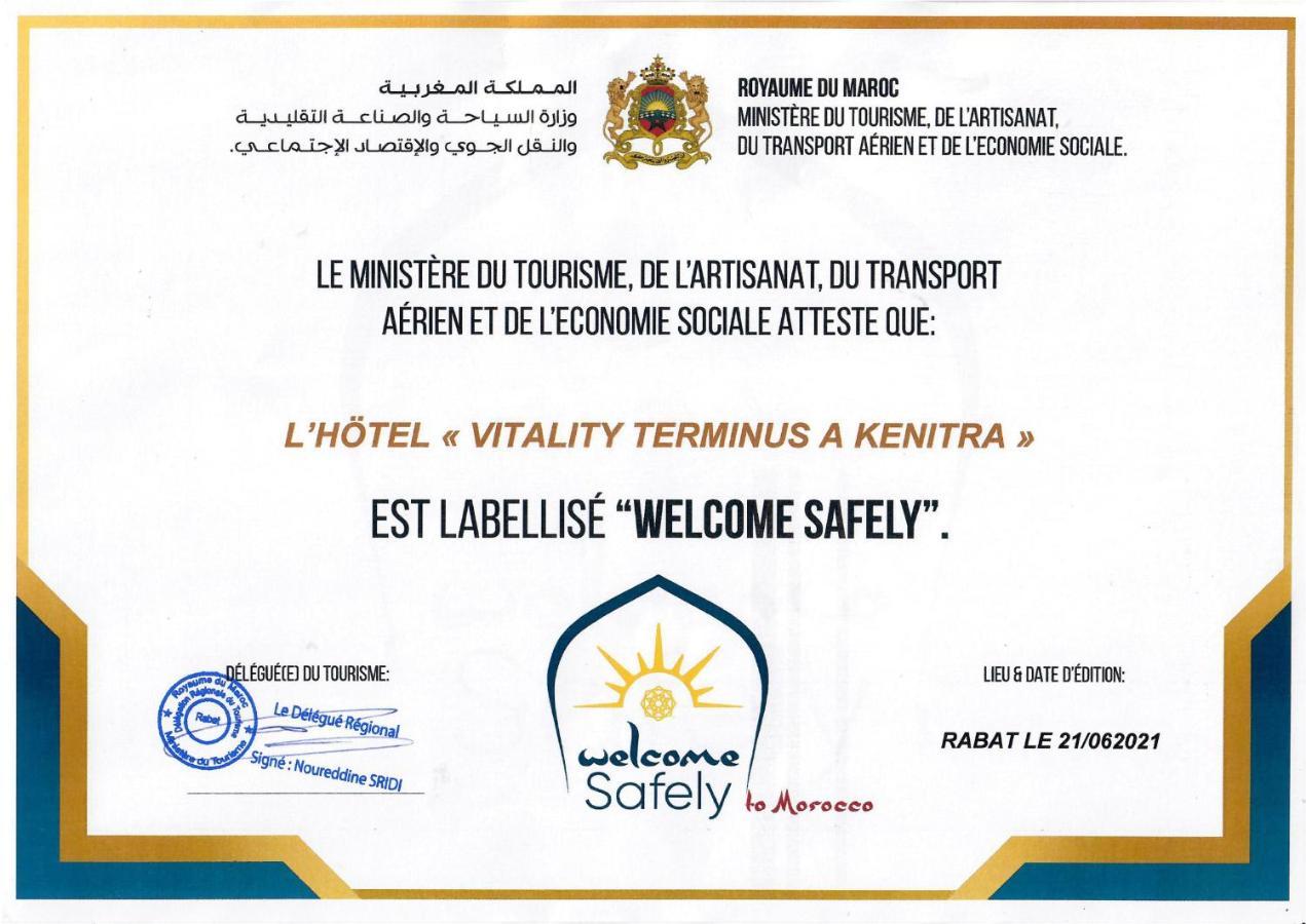 Hotel Vitality Terminus Kenitra Esterno foto